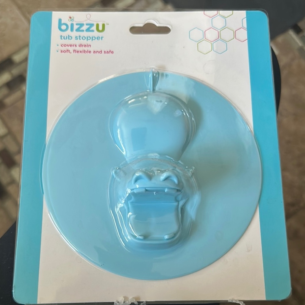 Blue Tub Stopper